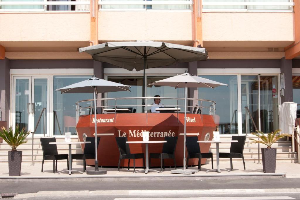 Logis Hotel & Restaurant Mediterranee Port-la-Nouvelle Exterior foto
